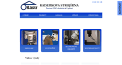 Desktop Screenshot of kastr.cz